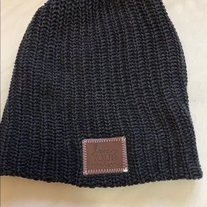 Love Your Melon Navy Beanie